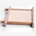 Melhor venda de bambu de madeira com coaster cup em anexo
